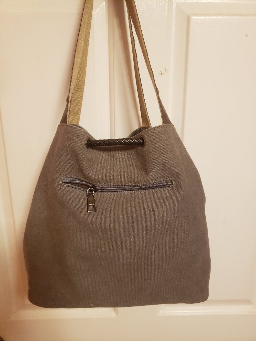 Retro Style drawstring should bag. - Picture 4 of 6